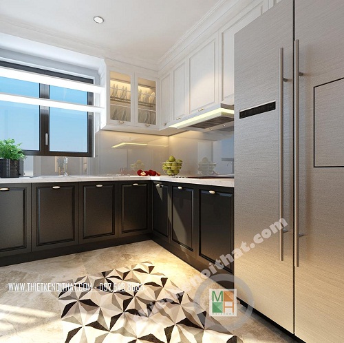 Kinh nghiệm lựa chọn kính màu ốp bếp